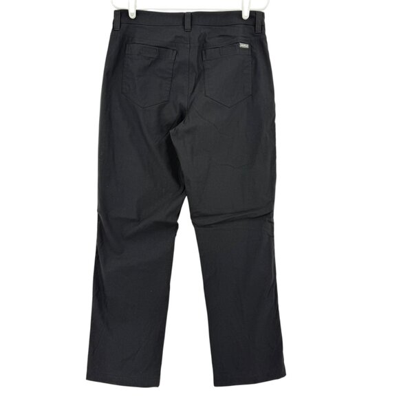 Eddie Bauer Men's Stretch Black Fleece-Lined Tech Nylon Pants 32x30 Hiking NWOT - Picture 2 of 10